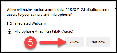 allow access